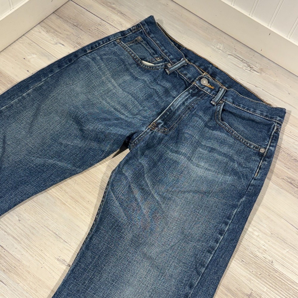 Levi Jeans 505 Men's blue 33x32 (31x31) Faded Whiskers